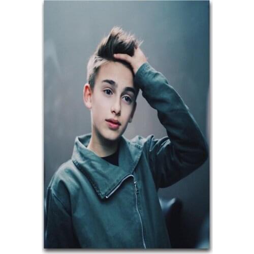 New Johnny Orlando Custom Child Music Star-Silk Art Poster Wall Sicker Decoration Gift