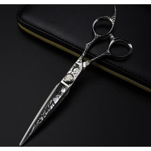 Professional 7 inch Damascus Pet dog grooming hair scissors cutting barber makas dog shears haircut tools hairdresser scissors