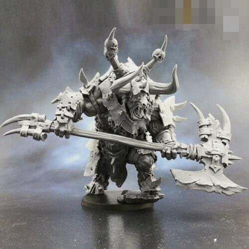 General Minotaur, Height is about 65mm, Resin Model figure GK, Science fiction theme, Unassembled and unpainted kit