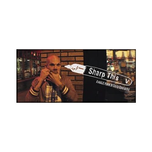 Sharp This (Gimmick+online instructions) Magic Tricks Close up Illusions Street Magia Bar Trick Props,Magie Toys Joke Magician