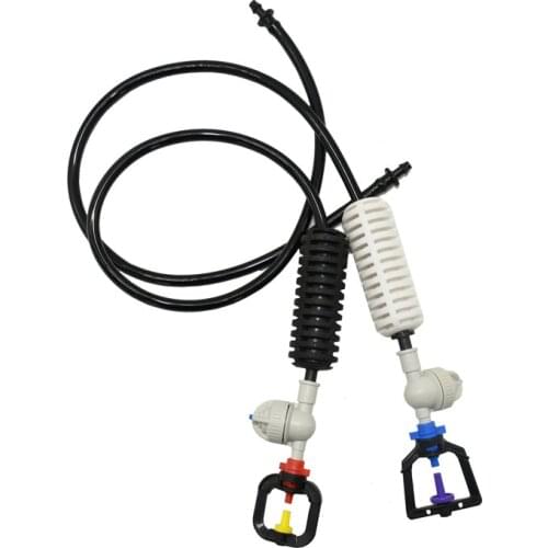 Greenhouse Hanging refraction water sprinkler Nozzle atomizing nozzle lawn garden irrigation Kits For plant watering 1set