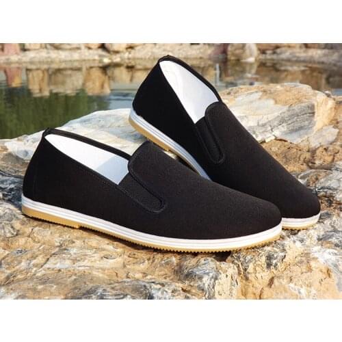 Beijing Comfortable Kungfu shoes multi-layered sole handmade new arrival tai chi shoes anti-odor cotton-made breathable shoes