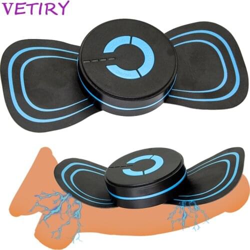 VETIRY Electric Shock Pad Nipple Clit Massage Penis Body Stimulation Physical Therapy Patch Adult Games Sex Toys for Women Men
