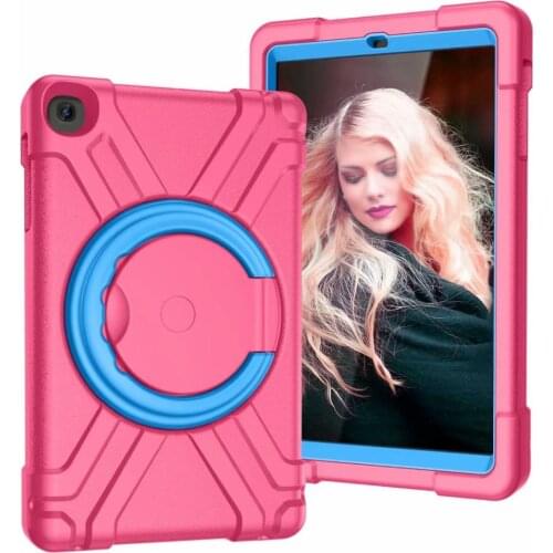 High Duty Coque for Samsung Tab A 10.1 2019 T510 T515 Kids Case Shockproof EVA 360 Stand Holder for Samsung T510 Children Cover