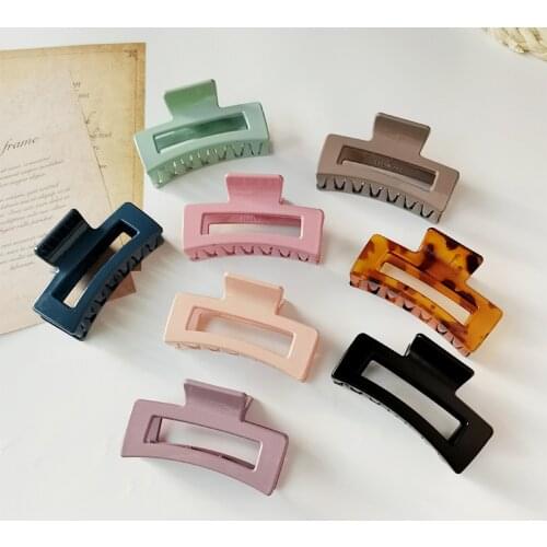 QVintage Hair Clips for Women Simple Claw Clip High Quality Large Geometric Hair Clips for Hair Girls Hair Clip Hair Accessories