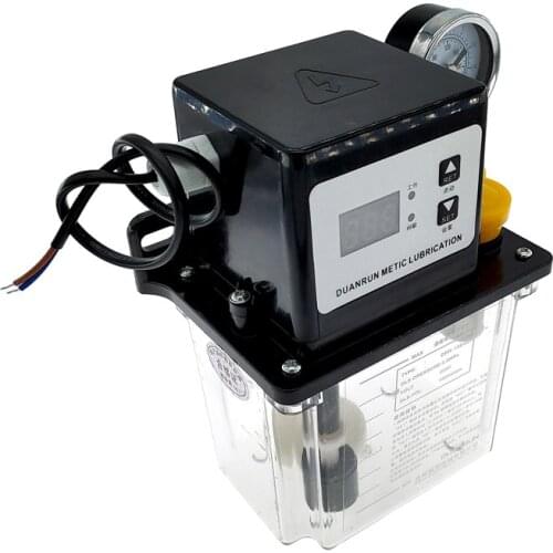 1pcs 0.5L Automatic Lubricant Pump Automatic Lubricating Oil Pump CNC Electromagnetic Lubrication Pump Lubricator