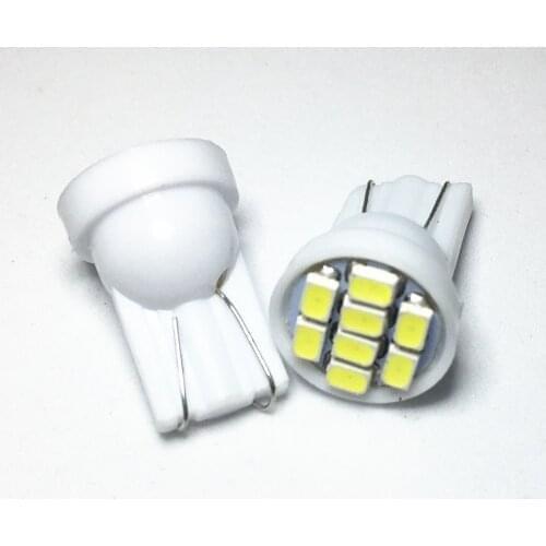 2000Pcs 8 LED Ifortunat Wholesales White T10 1206 3020 8SMD w5w 194 168 192 Auto Car Wedge SMD Clearance Light bulb Lamp Styling