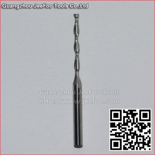 3.175*2.0*22 mm Double Flute Spiral Tungsten Steel Carbide Mill