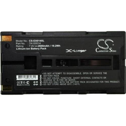 Cameron Sino 2600mAh battery for EXTECH ANDES 3 APEX 2 APEX 3 APEX2 APEX3 Dual Port MP200 MP300 MP350 S1500