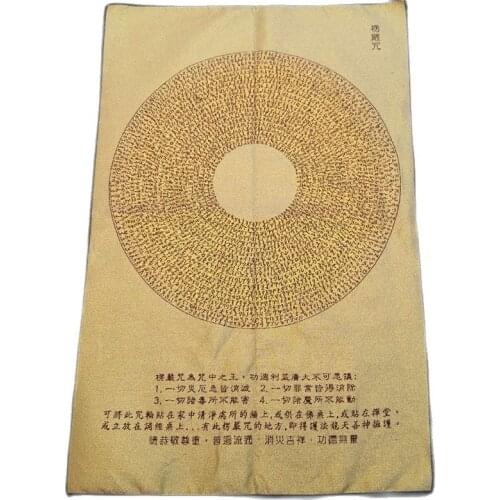 Brocade painting Thangka embroidery charm picture image