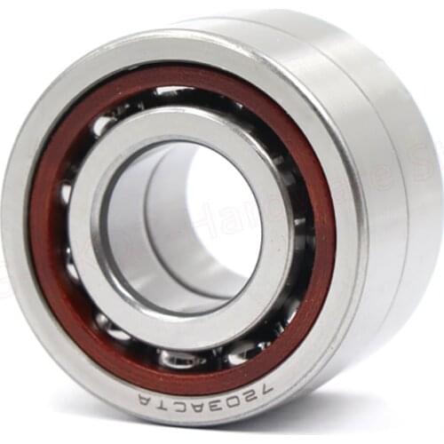 Single Row Angular Contact Bearing 706 708 7200 7201 7202 7203 7204 7205 7206 7207 7208AC Corrosion resistant 6-18mm Thickness
