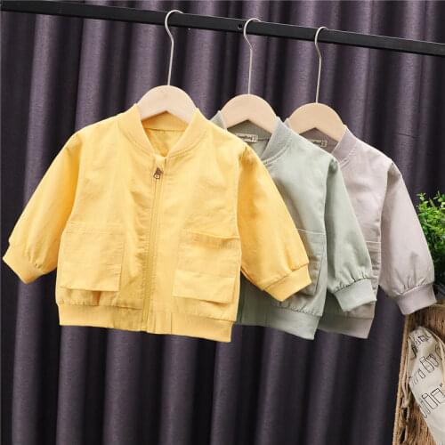 2021 Autumn Baby Outwear Boys Coat Children Boys Clothes Kids Sweater Infant Sweatershirt Toddler Jacket Suit Outwear 0-4 Years