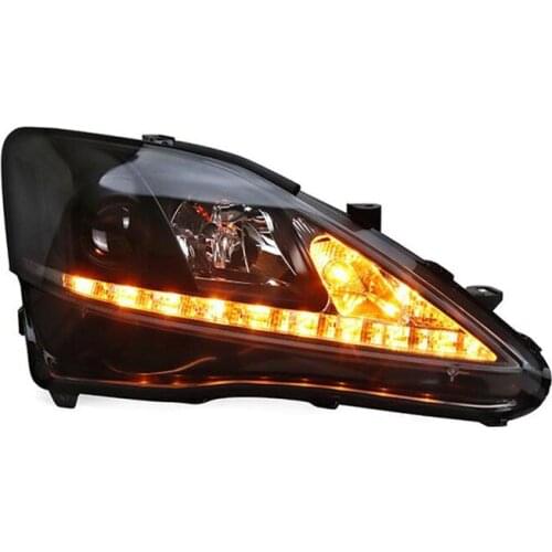 Suitable for 2006-2012 for Lexus IS250 headlight assembly retrofit streamer LED daytime running light IS300