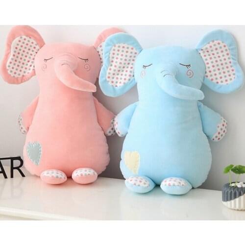 50 cm Super Soft Adorable Soft Toy Elephant Stuffed Animal Pillow Plush Toy Cushion Gift For Children