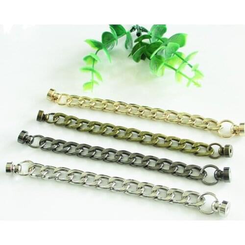 1 Pcs Mobile Phone Beauty DIY Jewelry Accessories Mobile Phone Case Buckle Belt Pull Ring Short Chain For Leather Craft