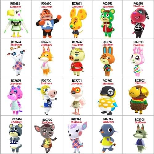 30pcs/lot Japanese Cartoons Resin Flat Back for Hair Bows Bow-knots Planar Crafts for DIY Phone Decoration R0268 R0269 R0270