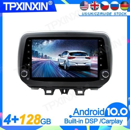 4+128GB Android10.0 PX6 For Hyundai Tucson DSP Head Unit Multimedia Player Auto Radio Tape Recorder Headunit GPS Navigation
