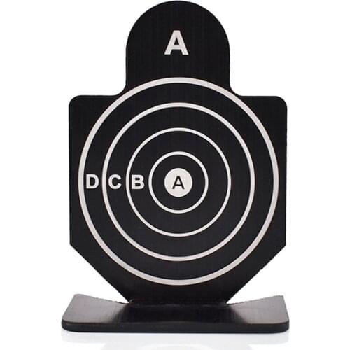 4pcs Sports Training Target Supplies Aluminum Alloy Shooting Target Competitive for Indoor Exercise Sport Ornaments