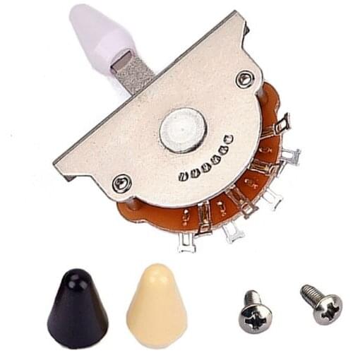 5 way Guitar Pickup Switch with Screws Pickup Selector Parts Accessories