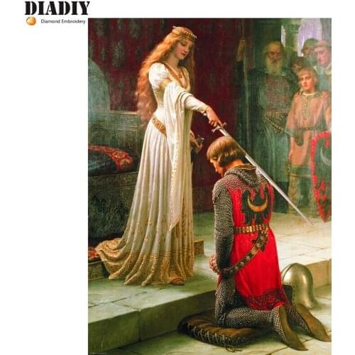 Full round drill 5D DIY Diamond embroidery EB Leighton Accolade Diamond Painting Cross Stitch Rhinestone Mosaic decoration