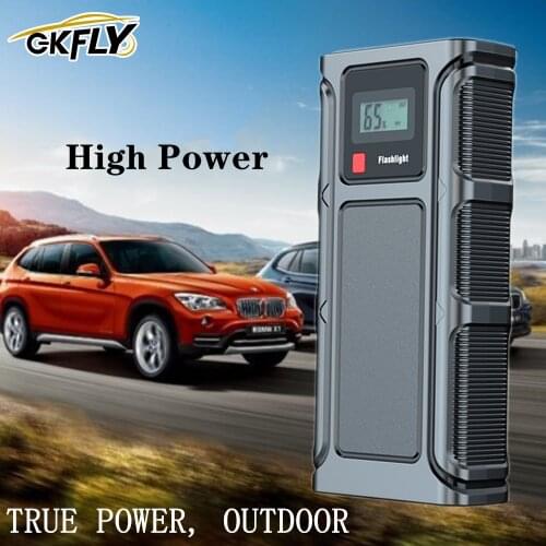 GKFLY High Power 1000A Car Jump Starter 12V Starting Device Power Bank Car Battery Booster Buster Jumpstart Power Station