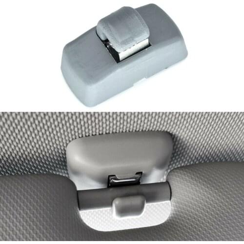 2X Car Front Sun Visor Hook Clips 3B0857561B For Skoda Fabia 2000-2008 3B0857561B Interior Accessories Car Clip