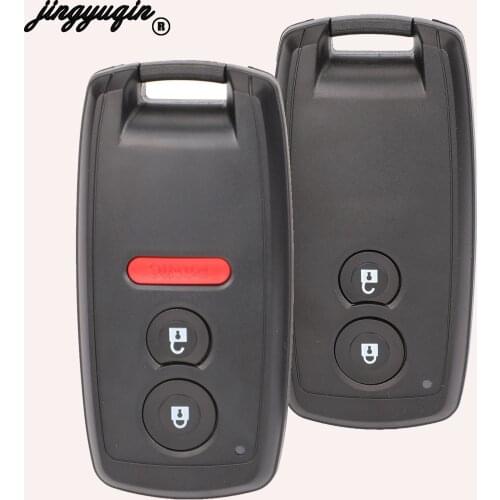 Jingyuqin for Suzuki Smart Car Key Shell Card with Insert Blade Remote Key for Suzuki SX4 Grand Vitara Swift Key Fob Case