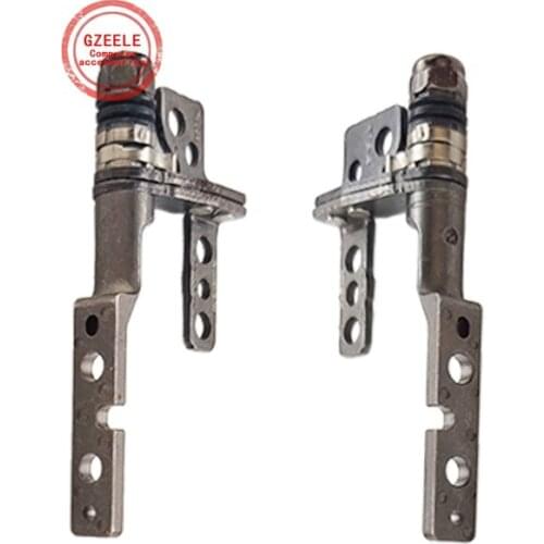 GZEELE New Laptop lcd Hinges for Dell LATITUDE 7480 E7480 Non Touch Left & Right