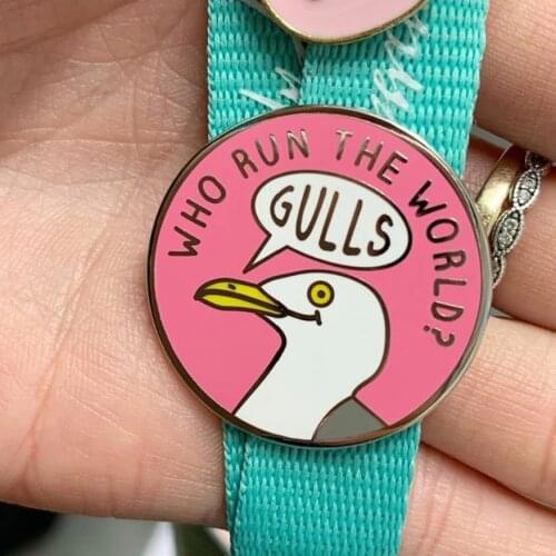 Creative Pop-Enamel Pin Lapel Badges Brooch Funny Fashion Jewelry