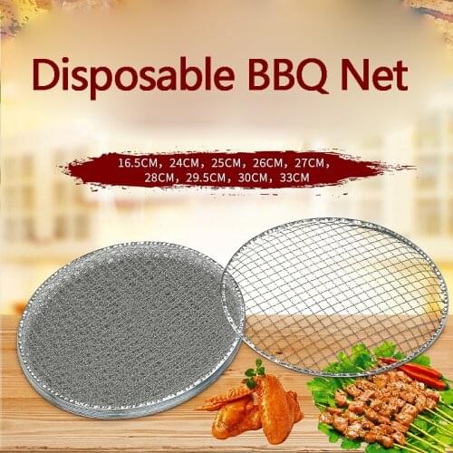 Round Barbecue Wire Rack Dia Multi-Purpose Grill Cooling BBQ Accessories Grill Net for Air Fryer Instant Pot Pressure Cooker