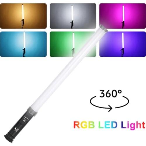 LS T2RGB Handheld Ice Stick LED Video Light RGB colorful Professional Photo LED Stick Photography lights