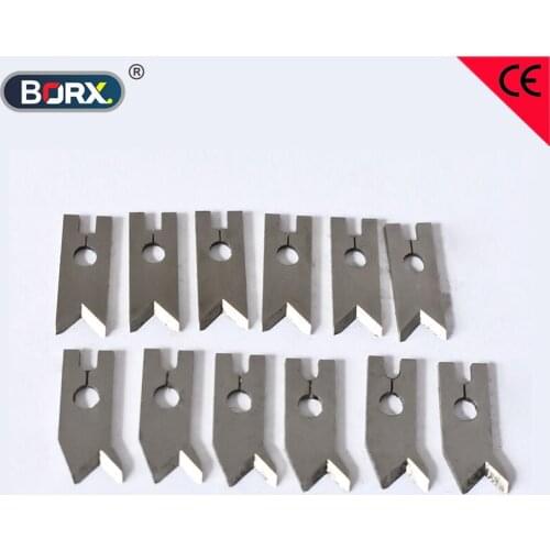 Terminal crimping striping machine applicator blades wire harness press stripper die