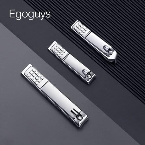Portable Stainless Steel Nail Clippers Cutter Fingernail Cutting Trimmer Finger Nail Scissors Toe Nippers Pedicure Manicure Tool