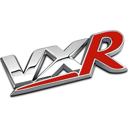 Metal V-X-R Badge Logo Emblem 3D