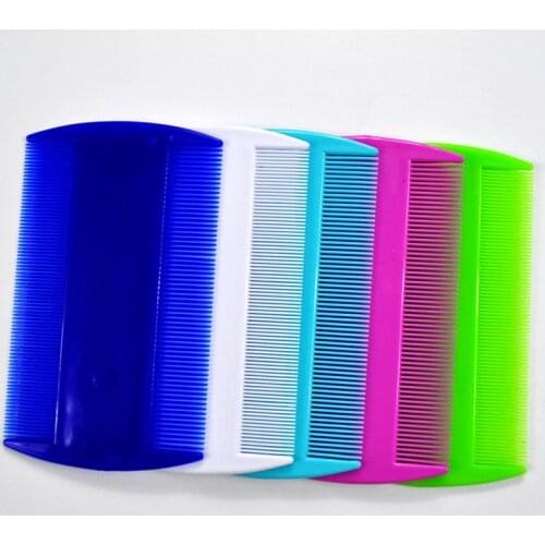 Pet Hair Remover Brush Dog Grooming Comb Dog Lice Flea Cleaning Tool Combed To Corner for Cats Double Sided Cat Mgrooming Comb