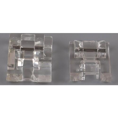 Plastic beaded presser foot sewing beaded household sewing machine accessories 3*2cm, 2*2cm