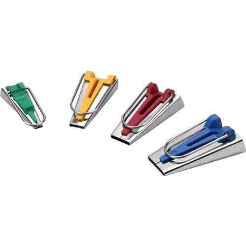 Beader Hand Tools Set Of 4 Sizes Fabric Adhesive Tapes 6 mm 12 mm 18 mm 25 mm DIY Belt Maker Package Edge Sewing Accessories