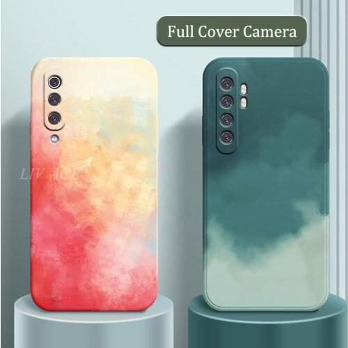 Original Painting Silicone Phone Case For Huawei P20 P30 Lite P40 Pro Honor 20 20S 30 30S Pro V30 Pro V40 8X 9X Pro Coque Cover