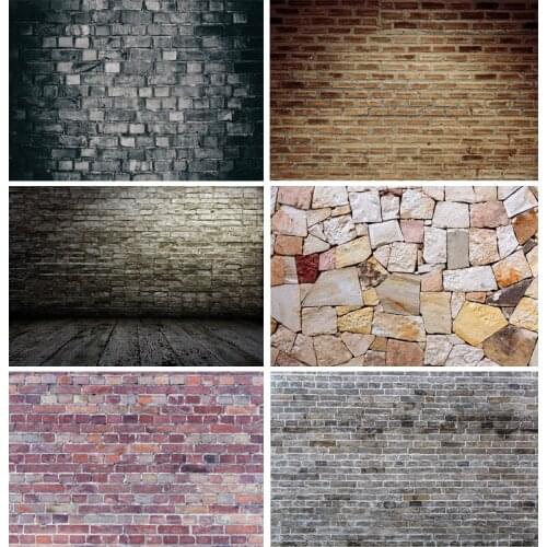 Vinyl Custom Photography Backdrops Vintage Brick Wall Theme Photo Background Studio Props 201225RY-07