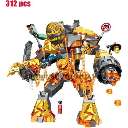 New 312 pcs of building block toy superhero series classic movie model building block girl boy toy gift