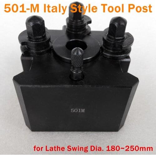 501-M Italian Style Quick Change Tool QCT Post for Lathe