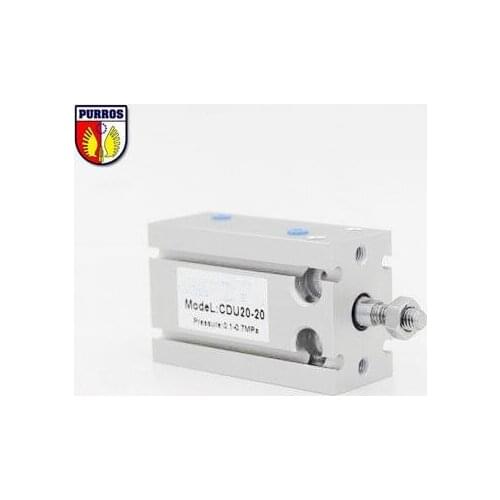 CU CDUK 16 Free Installation Cylinder, Bore: 16mm, Stroke: 5/10/15/20/25/30/35-Dmm