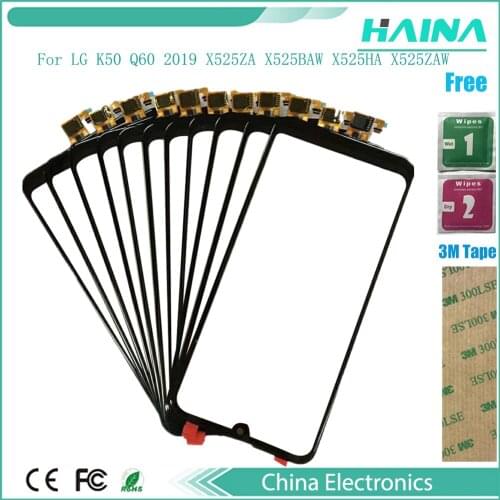 For LG K50 Q60 2019 X525ZA X525BAW X525HA X525ZAW Touch Screen Digitizer Assembly For LG X6 2019 LMX625N X625N X525 TP