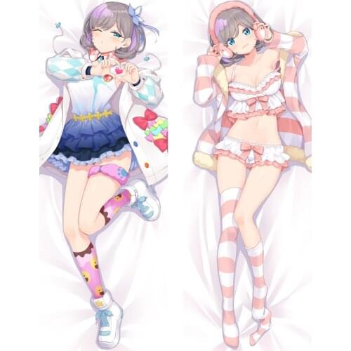 Genshin Impact LoveLive!Superstar!! Cosplay Dakimakura Pillow Case Hugging Body Warm gift