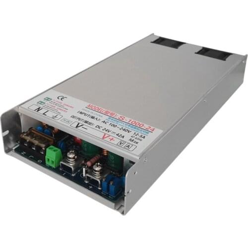 1000W constant voltage constant current switching power supply with built-in active PFC 24V 36V 48V 60V DC adjustable