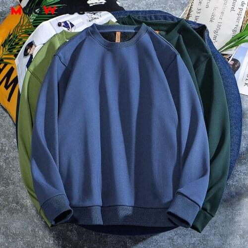 Fashion Hoodies For Men 2021 Sweatshirt Sportswear Spring Autumn Casual Outdoors Tracksuit Pullover Classic Hombre Thick MOOWNUC