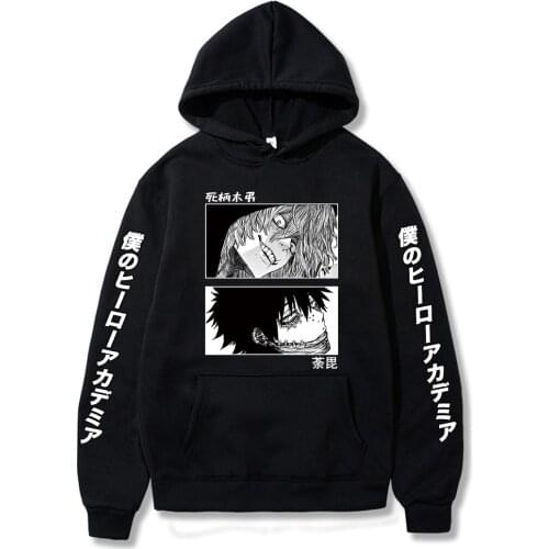 Men Hoodie My Hero Academia Dabi Tomura Shigaraki Korean Clothes Streetwear Sweatshirt Hoodie Sweatshirts