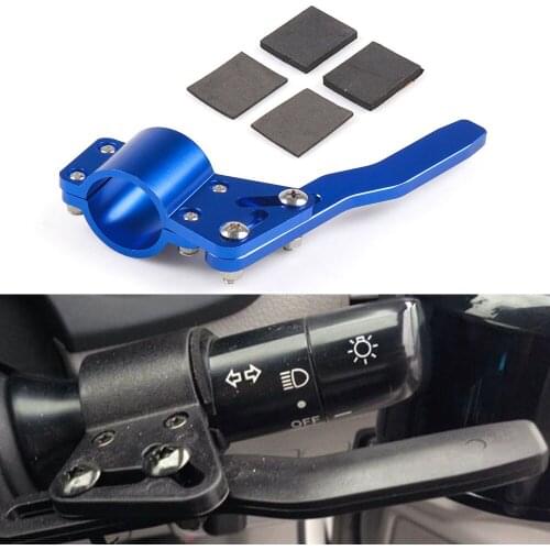 Neo chrome Aluminium Car Styling AdjustmentTurn Signal Lever Extender Steering Wheel Turn Rod Position Up Kit