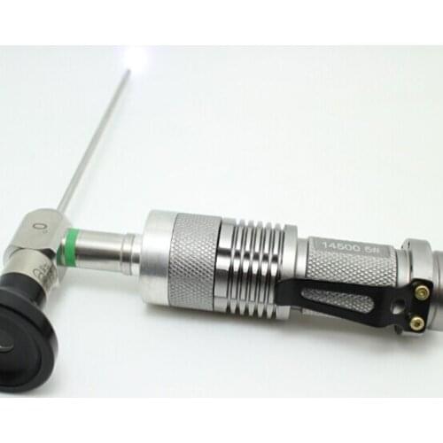 4W Portable Handheld LED Cold Light Source Lamp Match US Plug For Endoscope