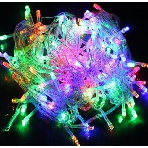 Practical 100 Leds 8 Function Decor Lamp (10M Rgb) christmas decorations рождественские украшения